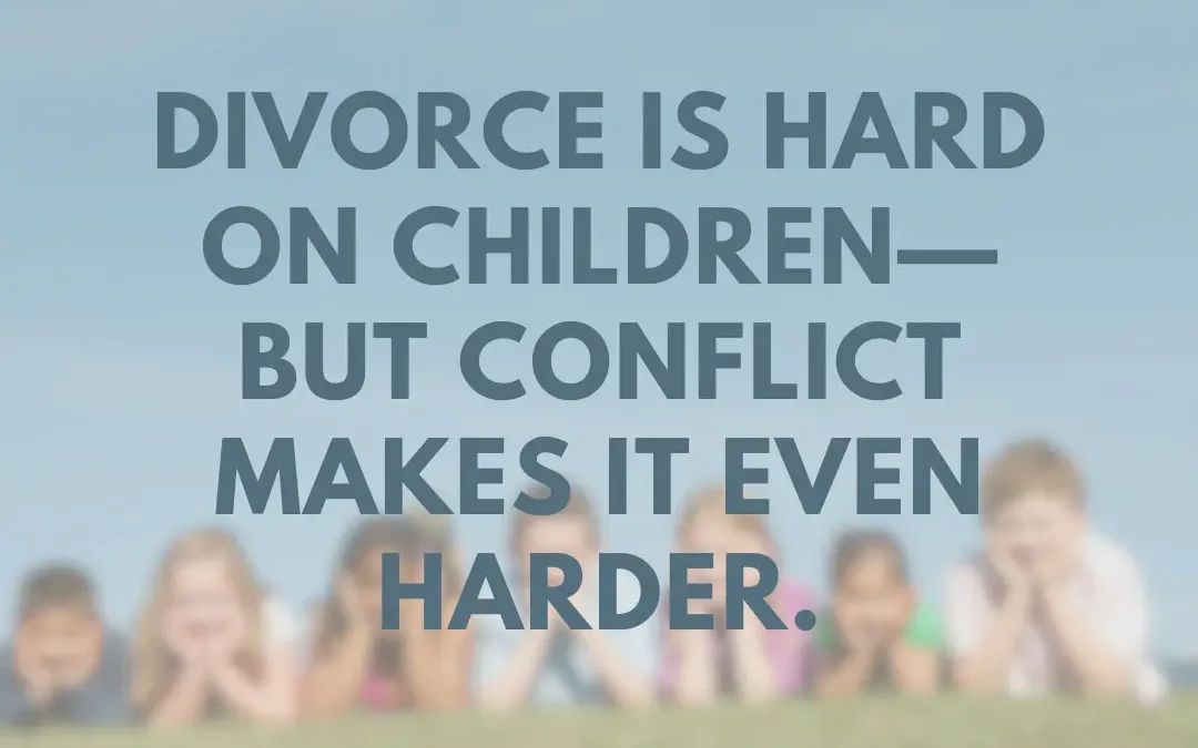 Children need cooperation, not courtroom battles.
